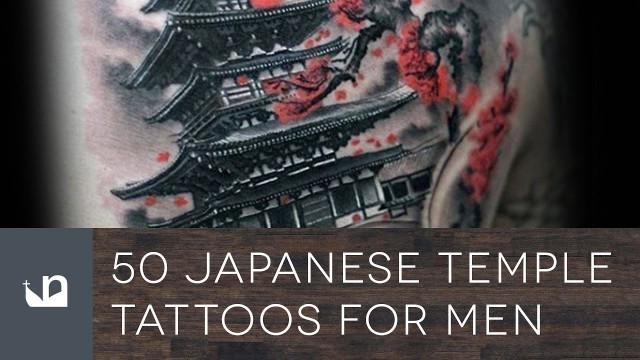 '50 Japanese Temple Tattoos For Men'