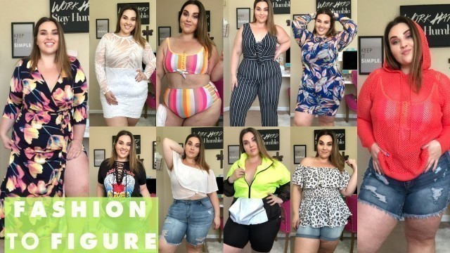 'Fashion To Figure Summer Try On Haul | Sarah Rae Vargas'