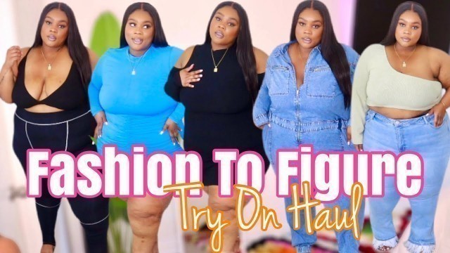 'SUPER CUTE SPRING PLUS SIZE & CURVE TRY ON HAUL | FASHION TO FIGURE'