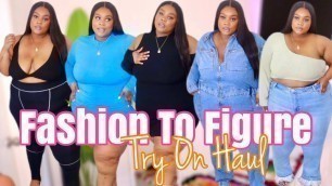 'SUPER CUTE SPRING PLUS SIZE & CURVE TRY ON HAUL | FASHION TO FIGURE'