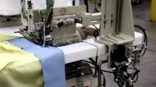 'Fashion Collar Setting and Taping Placket Shirt Manufacturing - Model 273-4 (Video)'