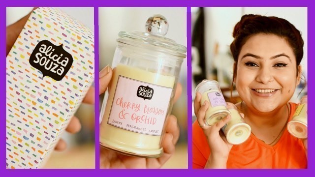 'Alicia Souza Scented Candles! {Delhi fashion blogger}'