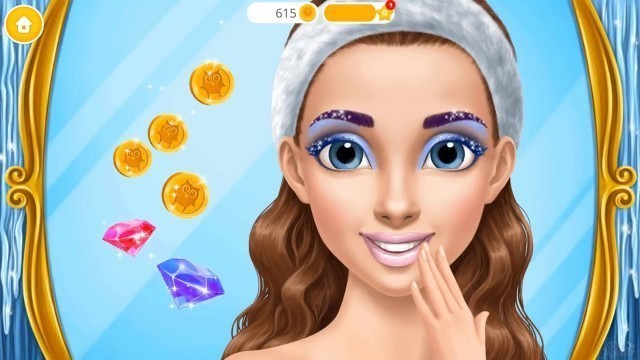 'Princess Gloria Ice Salon   Frozen Beauty Makeover Fun Dress up Games For Girls By Tutotoon'