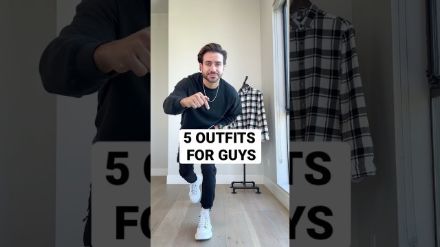 '5 Outfits Any Guy Can Pull Off | Alex Costa #Shorts'