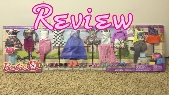 'NEW Barbie Pink Passport HUGE Fashion Packs Review !! | Toys R Us Exclusive ?!'