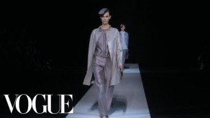 'Fashion Show - Giorgio Armani: Spring 2013 Ready-to-Wear'