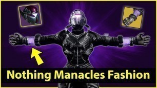 'Make Manacles Fashion Look Good! Dark Elf Warlock'