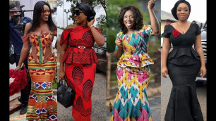 'African Wear Dresses: Latest Kaba and Slit Styles for any Occasion in #2019'