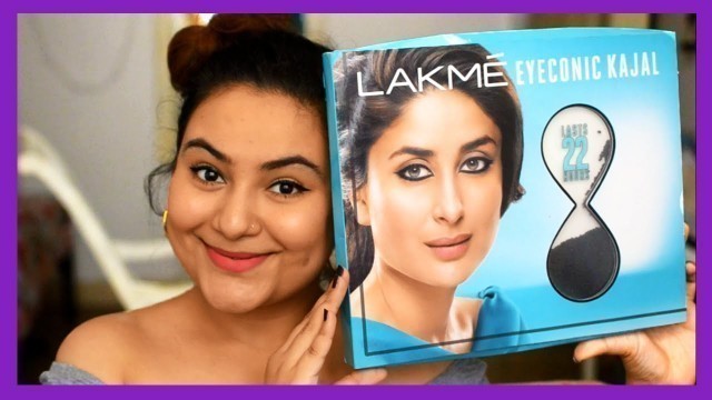 'Lakme Eyeconic REVIEW & 22 Hour Test! {Delhi fashion blogger}'