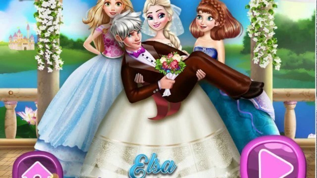 'Disney Frozen Games - Elsa Wedding Photo Dress Up'