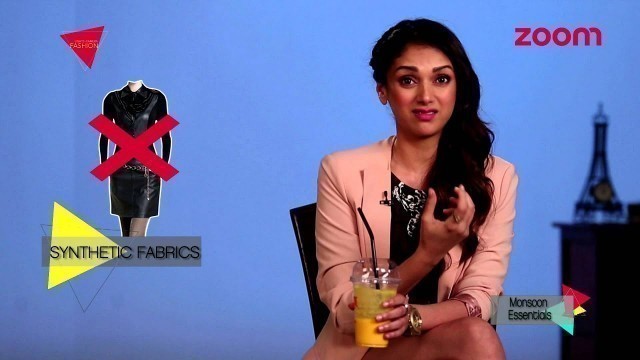 'Monsoon Essentials By Aditi Rao Hydari | LIGHTS CAMERA FASHION | EXCLUSIVE'