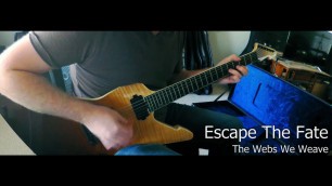 'Escape The Fate - The Webs We Weave | Guitar Riffs'