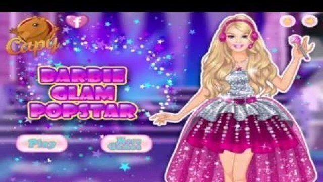 'Barbie Frozen Games Barbie Glam Popstar and Princess Fashion Over Coffee'