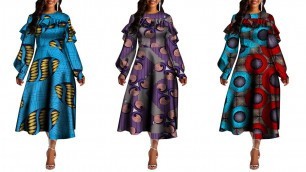 'LATEST AFRICAN FASHION 2020: 50 RECENT STUNNING & SCINTILLATING COLLECTION OF #AFRICAN PRINT DRESSES'