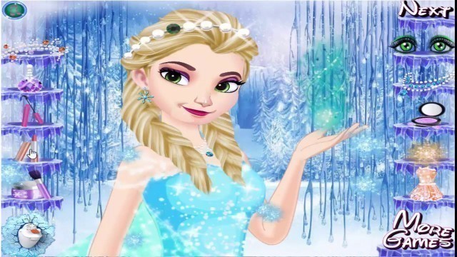 'Disney Frozen Games Ice Queen Winter Fashion and Elsa And Rapunzel Selfie Time'