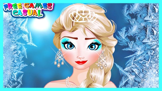 'Frozen Games- Elsa Makeup School- Fun Online Makeup Fashion Games for Girls Kids'