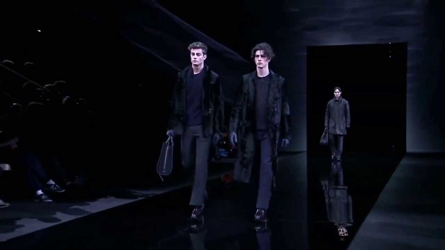 'Francisco Lachowski: Giorgio Armani Menswear Fall/Winter \'14 - Milan Menswear Fashion Week 2014'