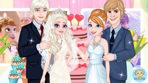 'Elsa And Anna Wedding Party - Disney Frozen games videos for kids and girls - 4jvideo'