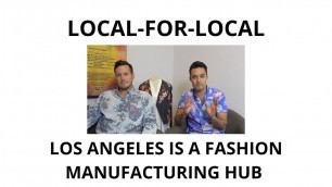 'Zack & Jesse talk \"LOCAL FOR LOCAL CLOTHING MANUFACTURING\" | Fashion Design Resources'