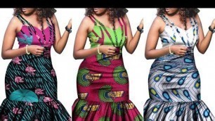 '70 SUPER STUNNING #AFRICAN PRINT DRESSES FOR THE STYLISHLY BEAUTIFUL LOVELIES | 2020 TRENDY DRESSES'