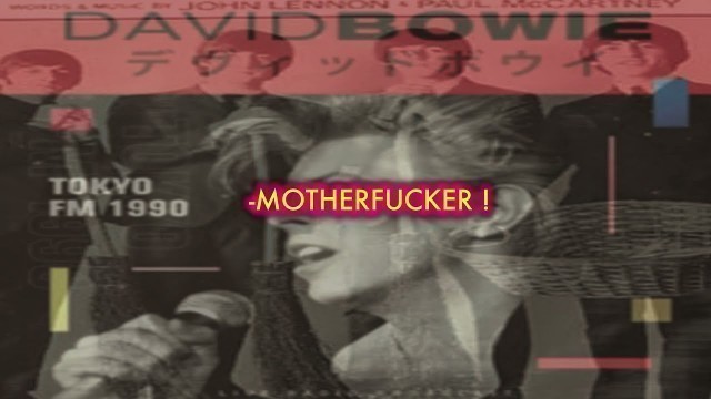 'DAVID BOWIE ∆ FASHION ∆ LIVE DARK SPEECH SPELLING INTRO CLIP ∆'