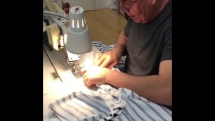 'Seamstress Sewing a Pair of Shorts | Clothing Manufacturers | Fashion Design & Manufacturing'