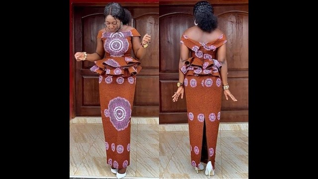 'Trendy Kaba and Slit Styles for Confident Women - African Print Designs'