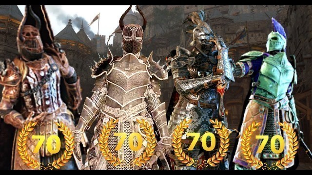 'FOR HONOR 4 Rep 70 WARMONGERS!!!'