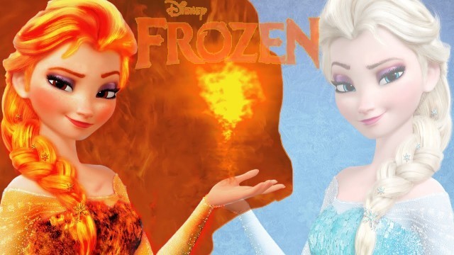 'Frozen Elsa Fire Makeover - Disney Princess Make Up and Dress Up Game for Girls'