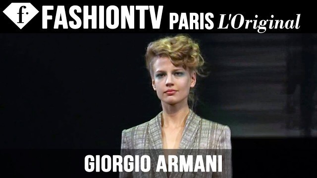 'Giorgio Armani Full Show at Spring/Summer 2014 Fashion Week | FashionTV'