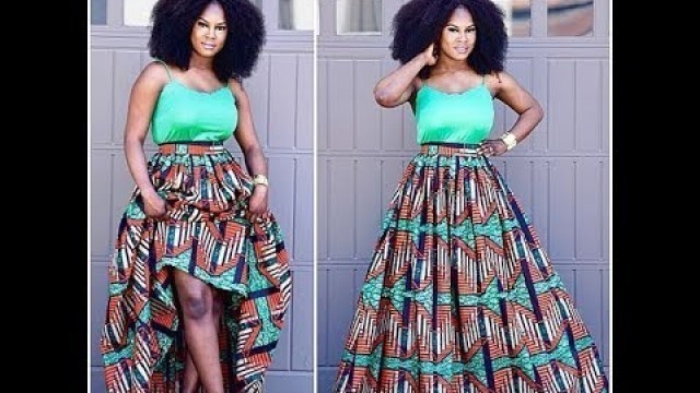 '2018 #Ankara Latest Styles: Look Good On African Print, #Ankara Styles, African Maxi Dresses'