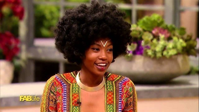 'Kyehma McEntyre Makes Tyra Banks a Dress'