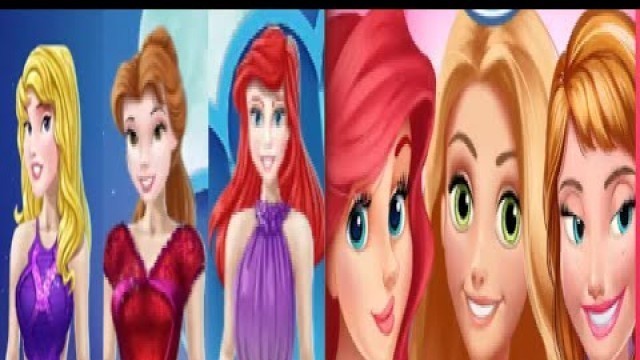 'Frozen Kids Games disney princes photo session style fashion models Disney Girls'