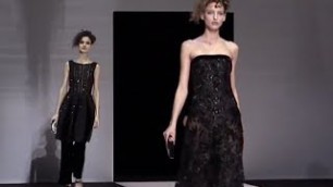 'Giorgio Armani 2016 Fashion Show Fall Winter Womenswear Collection 01'