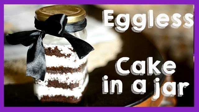 'Easy Eggless Microwave Cake in a jar {Delhi fashion blogger}'