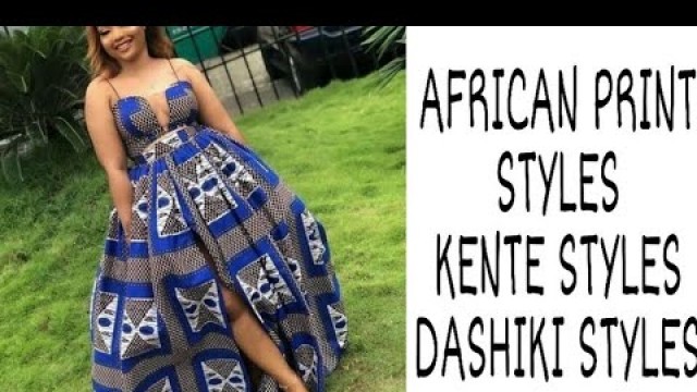 'African Print Styles | Dashiki styles | kente styles | mishono ya vitenge!! #African'