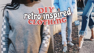 'diy 90s inspired clothing!'