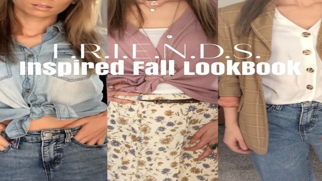 '25th Anniversary Of F.R.I.E.N.D.S./90’s Inspired FALL Outfits LookBook 2019 + DIY Halloween Costumes'