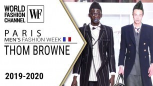 'Thom Browne |  Fall-winter 19-20 | Paris men’s fashion week'