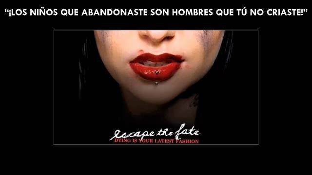 'Escape The Fate The Day I Left The Womb Audio Subtitulado'