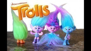 '✿ DreamWorks\' TROLLS | Official Movie Toys Unboxing And Review | Poppy\'s Fashion Frenzy Set'