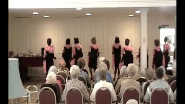 'Roaring Twenties (Black Dresses) - JRC Line Dancers 2009'