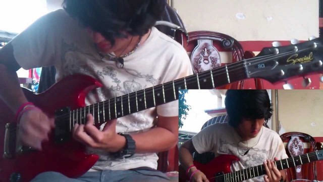 'My Apocalypse - Escape The Fate (Lead & Rythm Guitar Cover)'