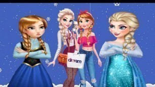 'Frozen Sisters Elsa And Anna Fashion Showdown - Dress Up Games For Kids'