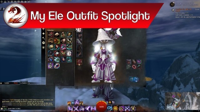 'Guild Wars 2: Elementalist Fashion – My Best Elementalist Outfit Showcase (Skins & Dyes Spotlight)'