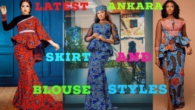 'Elegant Ankara Skirt And Blouse Styles 2021|| African Print|| Asoebi Styles|| Cute Styles For Ladies'