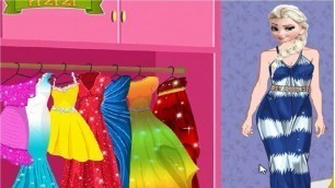 'Disney Princess Frozen Elsa Dress UP / Cartoon Games to Play Video for Kids'