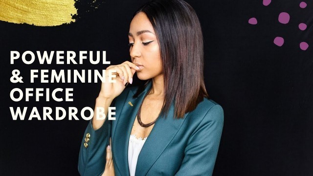 'Feminine Corporate Wardrobe Essentials | Fashion Friday | How I Do Things | Kopano Shimange'