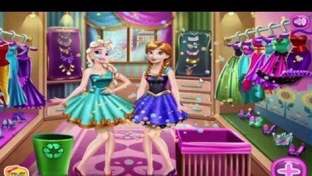 'Frozen games Dress up for Elsa Queen and Anna Princess Wardrobe Renew and Fashion Photo'