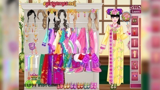 'DISNEY FROZEN GAME: Barbie Chinese Princess Dress Up'